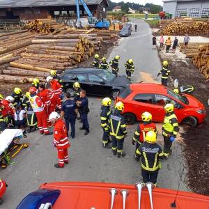 Schwerer Verkehrsunfall