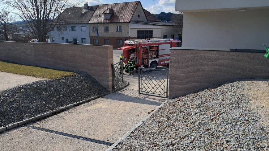 Brand im Freien