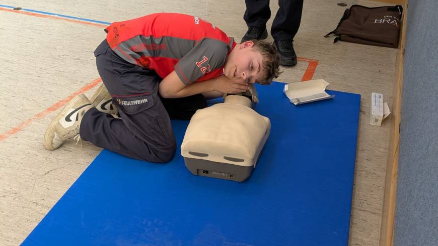 Wissenstest der Feuerwehrjugend