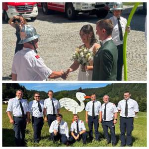 Babyglück und Hochzeit