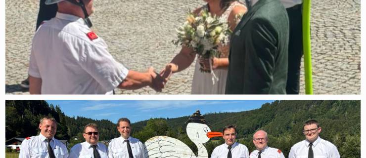 Babyglück und Hochzeit