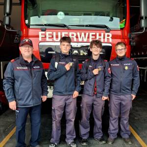 Feuerwehrjugend Leistungsabzeichen Gold