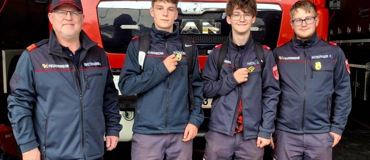 Feuerwehrjugend Leistungsabzeichen Gold