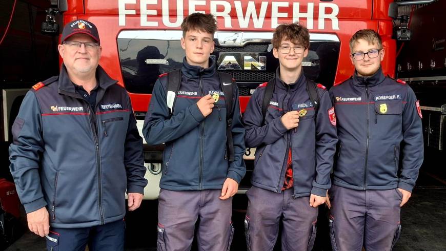 Feuerwehrjugend Leistungsabzeichen Gold